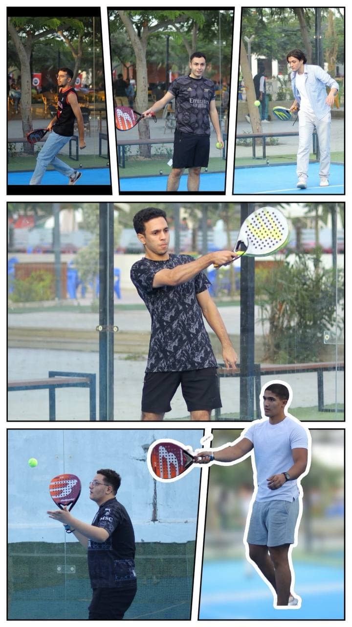 Students taking part in a Rally community sports activity